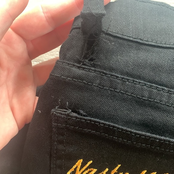 Verameat snake and bordered black skinny jeans high waist nasty woman - Picture 6 of 7